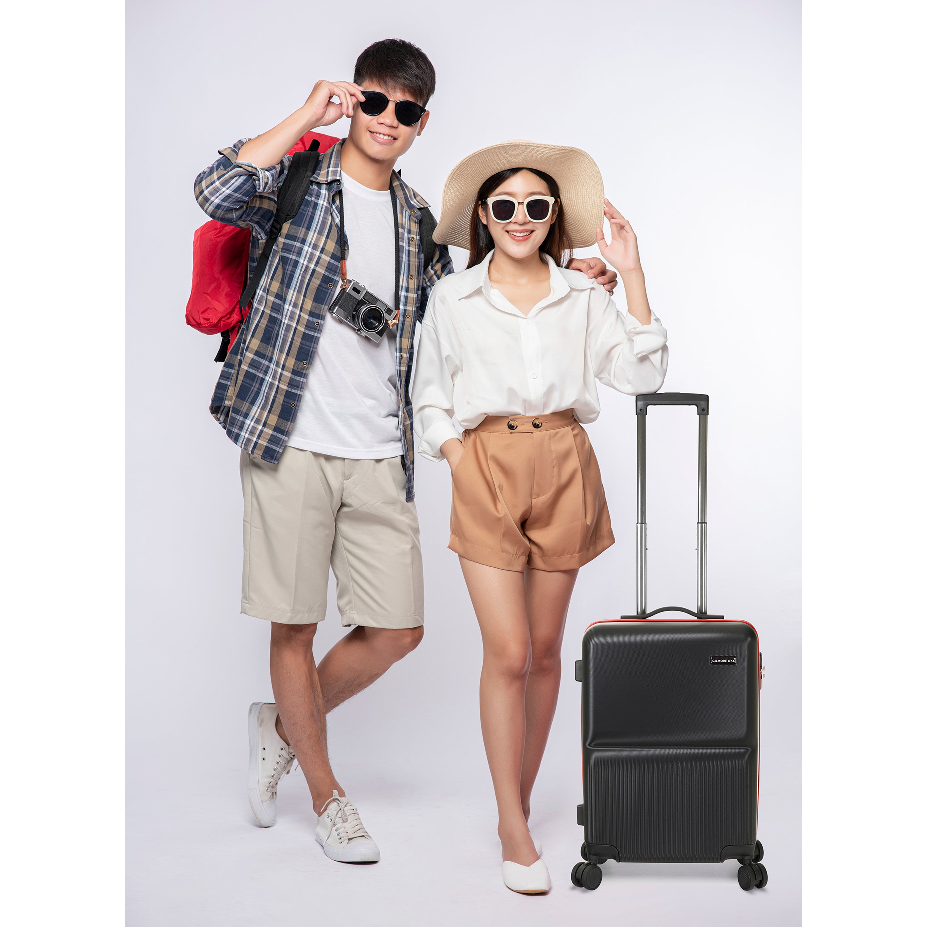 Bravo Hardside Polycarbonate 20 Inch Trolley Bag